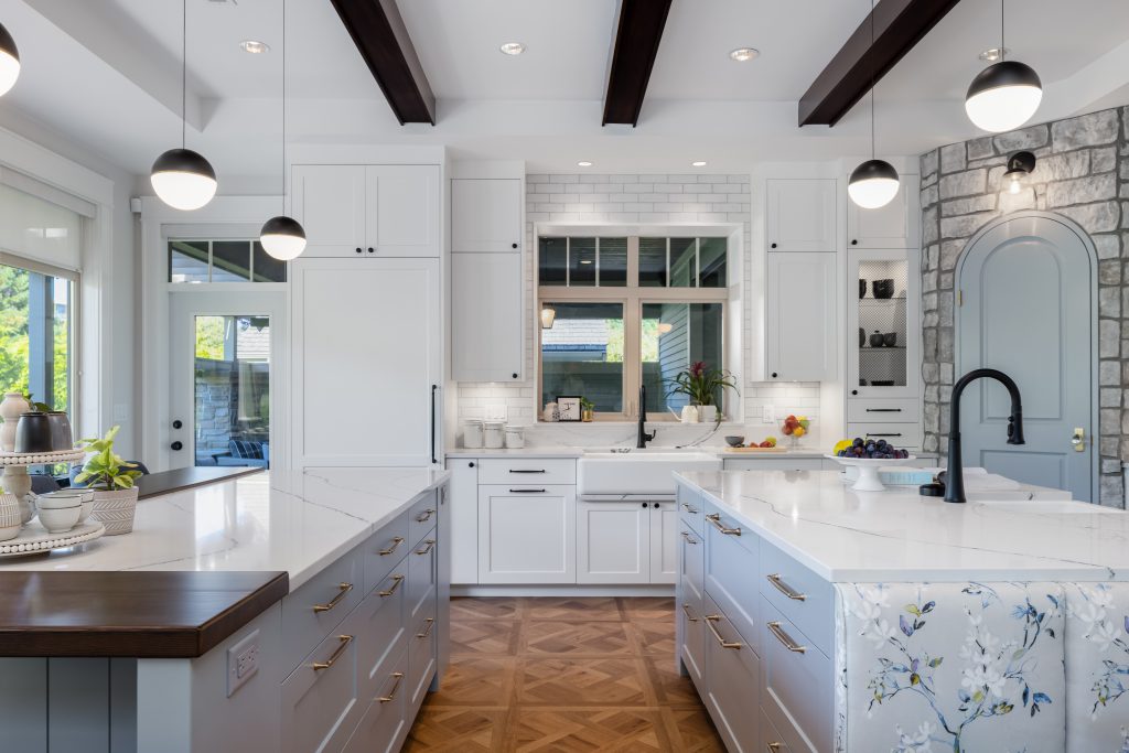 Kitchen Design Trends - Mixed textures and finishes, SGDI